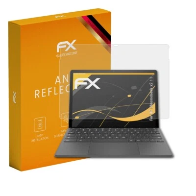 atFoliX 2x Screen Protection Film for HP Chromebook x2 11 matt&shockproof - Image 1 of 4