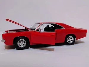Dodge Charger R/T New Ray Muscle Car Collection 1/25 Diecast Model Car - Picture 1 of 21