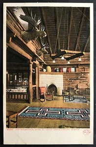 Grand Canyon The Rendezvous Hotel El Tovar Arizona 1937 Fred Harvey B142 - Imagen 1 de 2