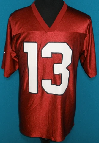 Mens Medium NFL Team Apparel Arizona Cardinals #13 Kurt Warner Jersey Cover