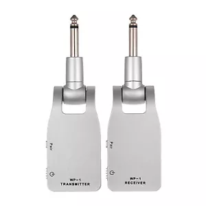 Muslady 2.4G Wireless Guitar System Transmitter & Receiver With Battery 30M B6C5 - Picture 1 of 10