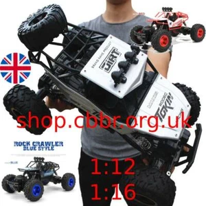 2.4Ghz Electric Remote Control 4WD RC Monster Truck Buggy Off-Road Toys Gifts - Picture 1 of 21