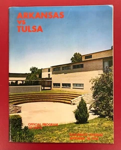 Arkansas vs Tulsa Sep 28, 1968 Program EXCELLENT! Jim Barnes! Dr. Phil! - Picture 1 of 4