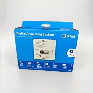 NEW AT&T 1740 Digital Answering System 60min Recording Time/Date English/Spanish - Zdjęcie 1 z 6