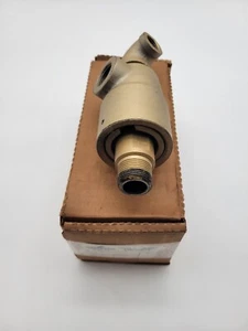 Duff-Norton 730333 L300SUST Rotary Union Brass Fitting 3/4" NPT LH MalexFemale - Picture 1 of 10