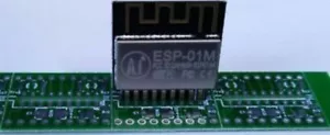 5 X Adapter Breakout Board für/for ESP-01M (ESP8266/ESP8285) WIFI Modul(e) - Bild 1 von 3