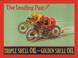 Shell The Leading Pair fridge magnet - Picture 1 of 1