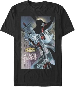 licensed Marvel Big & Tall "Arach-Knight" Short Sleeve T-Shirt- black 4XLT - Picture 1 of 1