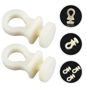 50 PCS Nano Silenzioso Del Binario Soffitto Accessori Per Tende Da - Foto 1 di 12