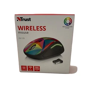Trust Yvi FX Mouse right and left-handed optical 4 buttons wireless 2.4 22337 - Foto 1 di 1