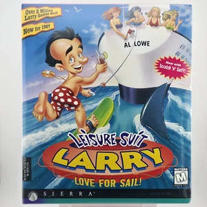 Leisure Suit Larry: Love for Sail!, 1996, Big Box, New & Sealed - Picture 1 of 8