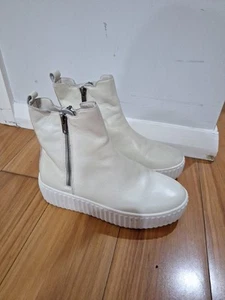 Django & Juliette (382) ladies leather ankle boot (est RRP $249) size 37 - Picture 1 of 3