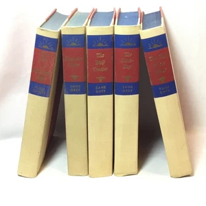 5 Total Zane Grey Walter J Black Short-Stop, Wolf Tracker, A Biography, Etc.. - Picture 1 of 11