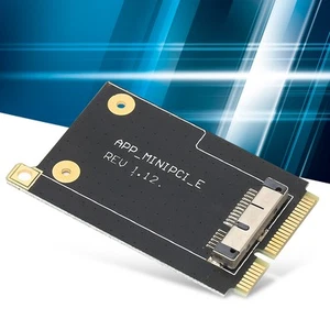 Wireless Network Card Adapter Mini PCIE NGFF Key E M.2 NGFF For OS X Electron FY - Afbeelding 1 van 15