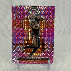 2024 Ja'Marr Chase Pink Camo Mosaic Prizm #45, WR, Bengals, NFL - Picture 1 of 2