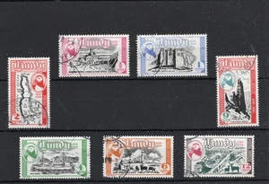 Lundy Is 1954 Silver Jubilee issue - Surface mail  set fine used - Picture 1 of 1