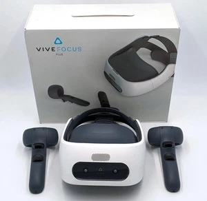 HTC Vive Focus Plus Virtual Reality Headset + 6DoF Controller - Picture 1 of 5