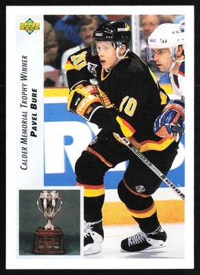 1992-93 Upper Deck Pavel Bure Vancouver Canucks #431 - Image 1 of 2