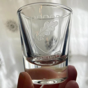Vintage Vanderbilt University Seal Shot Glass Souvenir Libbey EUC - Picture 1 of 3