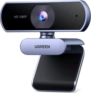 UGREEN Webcam for PC, Full HD 1080P/30fps Webcam for Laptop, Clear Stereo Audio - Photo 1/8