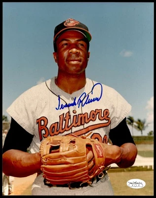 Frank Robinson Photo Signed Auto JSA Authenticated Orioles ID:471956 - Image 1 of 2