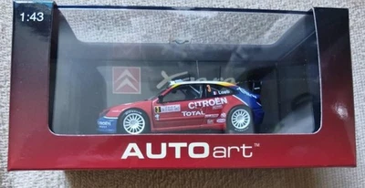 Autoart Citroen Xsara WRC #3 2002 Monte Carlo Victory S. Loeb 1/43 auto press... - Immagine 1 di 3