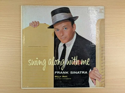 Frank Sinatra - Swing Along With Me 1961 1st Edition Vinyl LP Big Band VG+ Foto 1 de 4