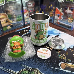 Funko Vinyl Soda: TMNT - Michelangelo 12.500 Stück Limited Edition Vaults - Bild 1 von 7