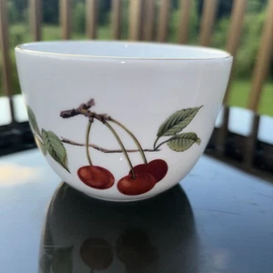 Royal Worcester Evesham Goldrand Zuckerdose goldene Früchte 4 Zoll Vintage England - Bild 1 von 8