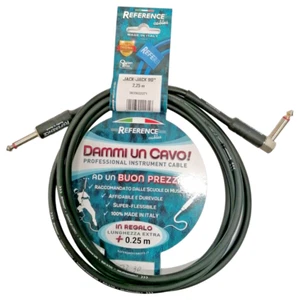 Reference Dammi Un Cavo Strumenti Jack 6,3mm Maschio MM Staight/Angled 2,25 Mt - Imagen 1 de 6