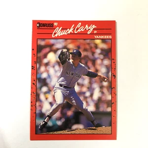 Donruss 1990 - Chuck Cary - #429, New York Yankees Baseballkarte, MLB - Bild 1 von 10