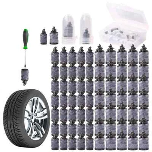 Car Motorcycle Vacuum Tyre Repair Nails Scooter Bike Tire Puncture Repair Tools - Picture 1 of 17