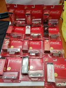 Johnny Lightning Coca Cola 2005 Collectors Set Of 12 With Collectors Tins New - Picture 1 of 22