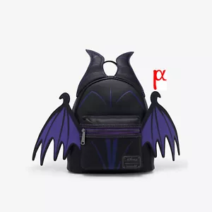 Mini Mochila Loungefly Disney La Bella Durmiente Maléfica Alas de Dragón Juegos con disfraces - Imagen 1 de 4