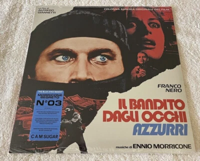 ENNIO MORRICONE: "The Blue-Eyed Bandit": NEW VINYL LP:GERMAN PRESSING:REMASTERED - Image 1 of 4
