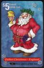 1995 Santa : Weihnachtsmann - England Handy Karte