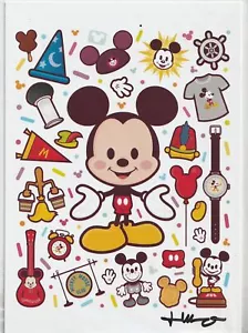 Postal Disney WonderGround Gallery Icónica Mickey Mouse Jerrod Maruyama FIRMADA - Imagen 1 de 2