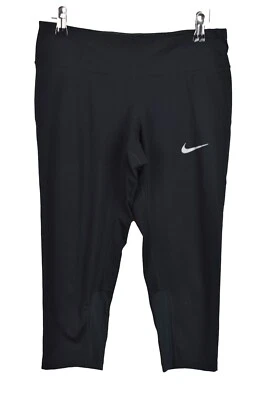 NIKE Black Leggings size S Womens Dri-Fit 3/4 Length Outdoors Outerwear - Изображение 1 из 4