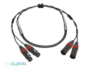 Serpiente Mogami 2930 estándar de 2 canales | oro neutro XLR con anillos rojos | 2 pies. - Imagen 1 de 1