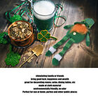 (Green Hat)2Pcs St Patrick's Day Gnomes Plush Decoration Good Luck ST