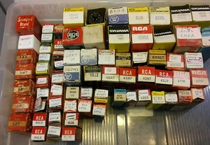 6AN5 6EJ4 6EH4 6EW6 6J6 6MF8 6W4GT 6BJ6 6T4 6AV6  Vacuum tube  ( QTY 1 )  L 22 - Picture 1 of 5