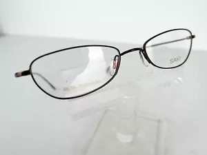 Saki TITANIUM Mod. 700 (SBWN) Satin Brown 50 x 18 142 mm Eyeglass Frames - Picture 1 of 4