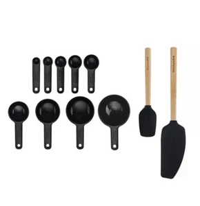 KitchenAid Kitchen Aid 11 Piece Baking Set Bamboo rrp £29.99 - Picture 1 of 1
