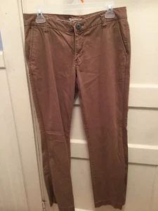 Natural Reflections, pantalones casual marrones claros para mujer, sz 6 - Imagen 1 de 3