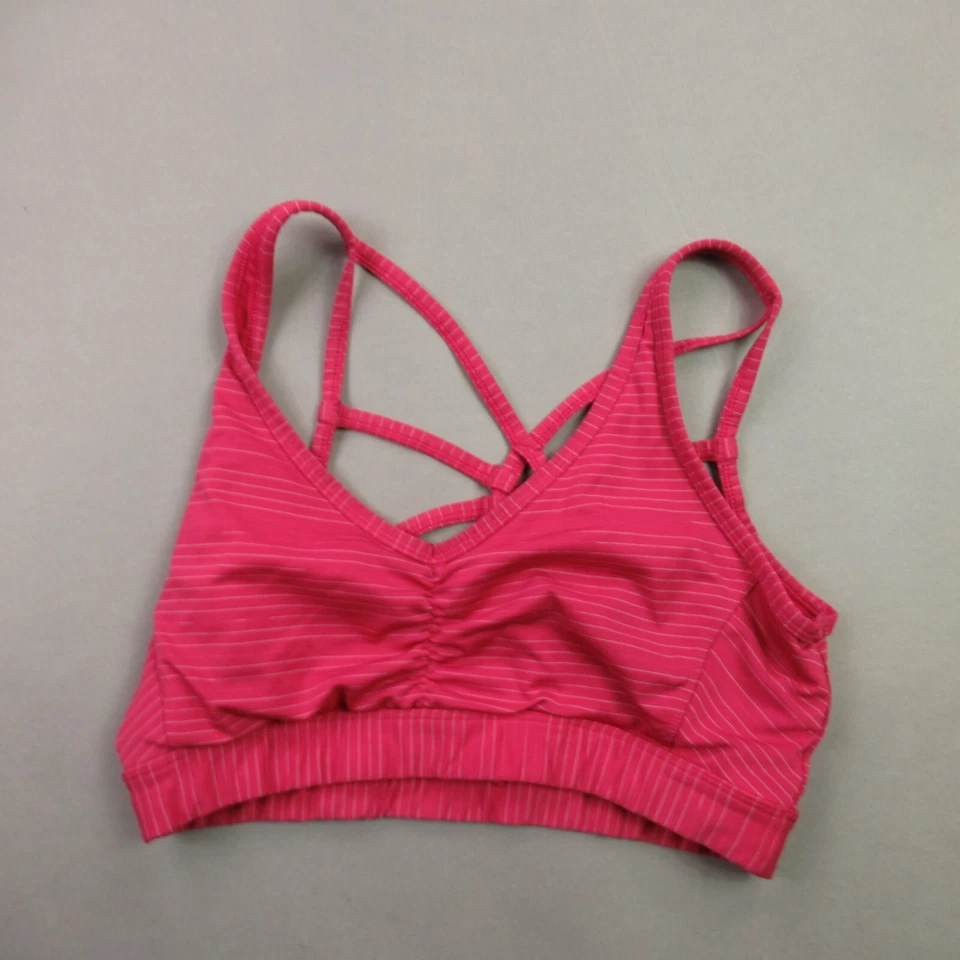 Sujetador Prana Mujer Medio Entrenamiento Ropa Activa Naranja Rosa Soporte Ligero Foto 1 de 4