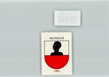 11101690 - Mandach Vignette Wappen Kaffee Hag ca 1920-1940 Aargau AG