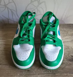 Nike Air Jordan 1 Low Lucky Green Aquatone DC0774-304 Schuhe Sneaker Gr. 38,5 - Bild 1 von 8