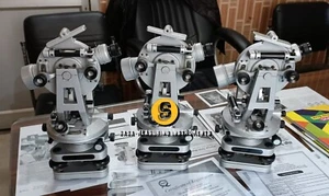 Tacheometry Transit Theodolite 20 Second for Surveying / Leveling Lot of Three - Picture 1 of 10