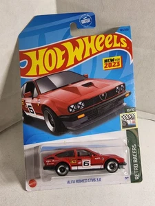 2023 Hot Wheels Retro Racers 10/10 - ALFA ROMEO GTV6 3.0 - 185/250 - HKG48 - Picture 1 of 12