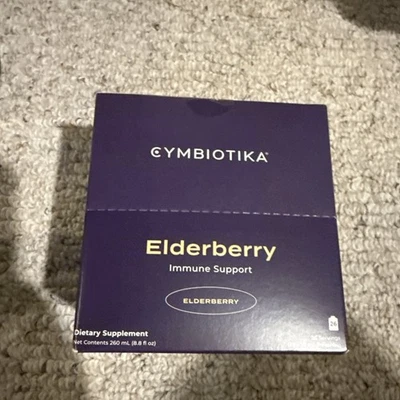 Cymbiotika Sabugueiro Suporte Imunológico 26 Porções Expira em 23/11 Caixa Selada - Imagem 1 de 4